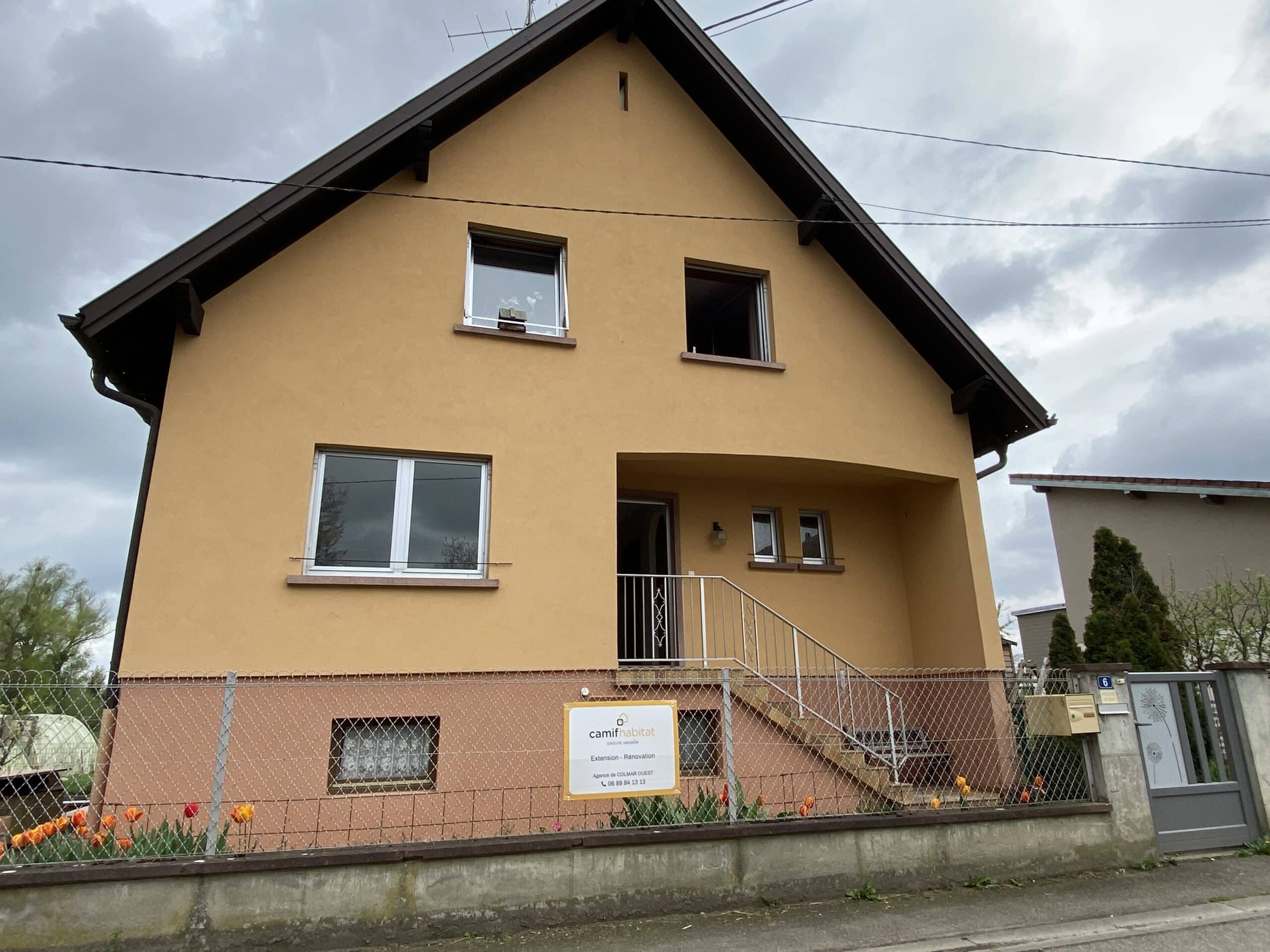 Rénovation d’une maison ancienne à Friesenheim (67)