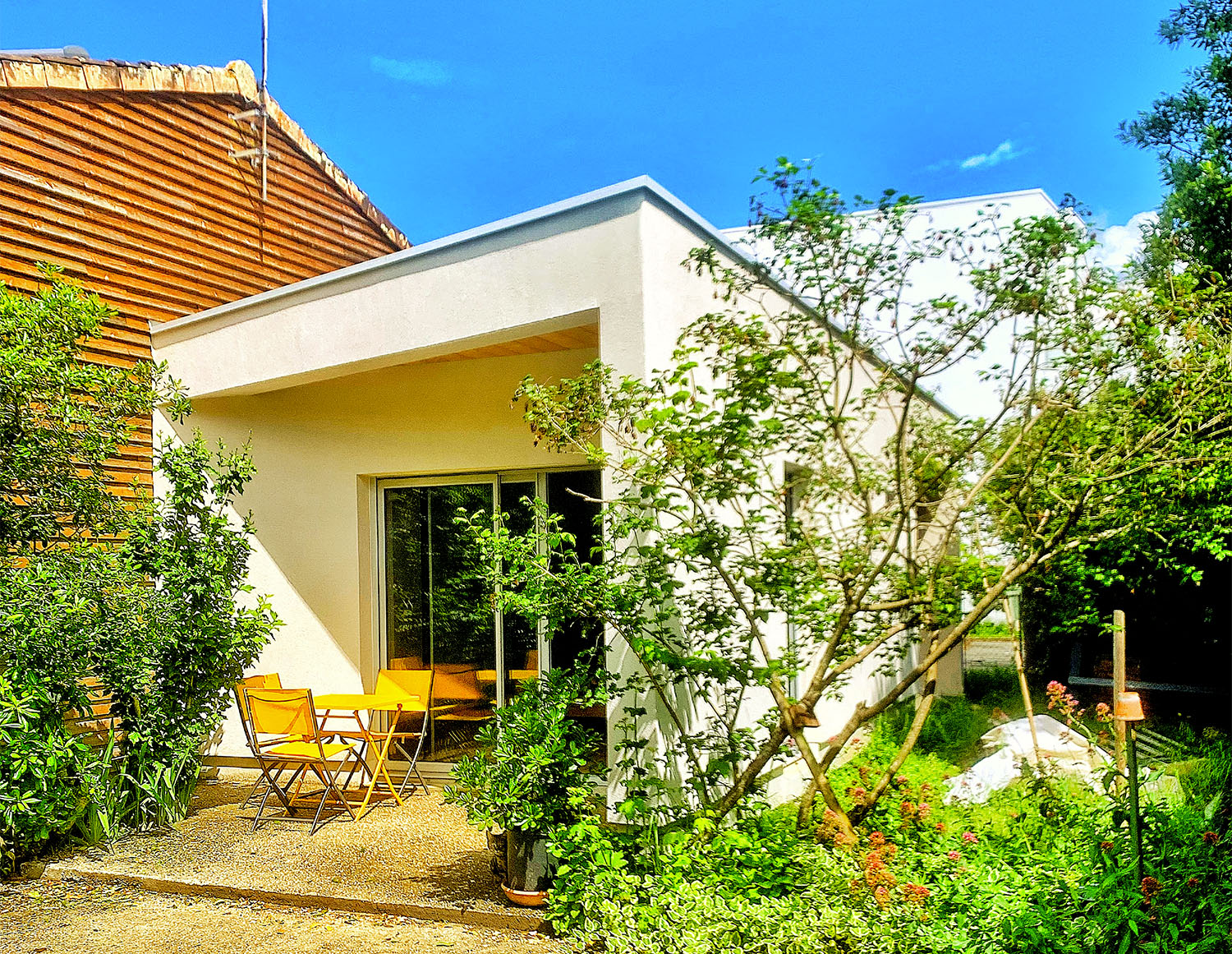 Extension à ossature bois d’une maison à La Rochelle (17)