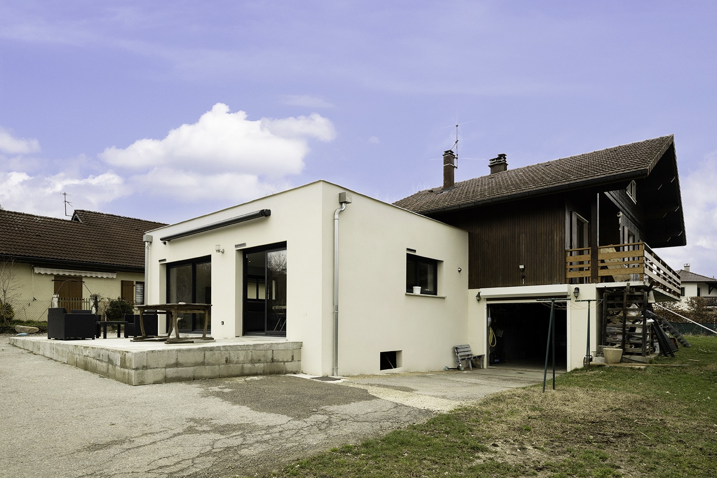 Extension d’une maison à Versonnex (01)