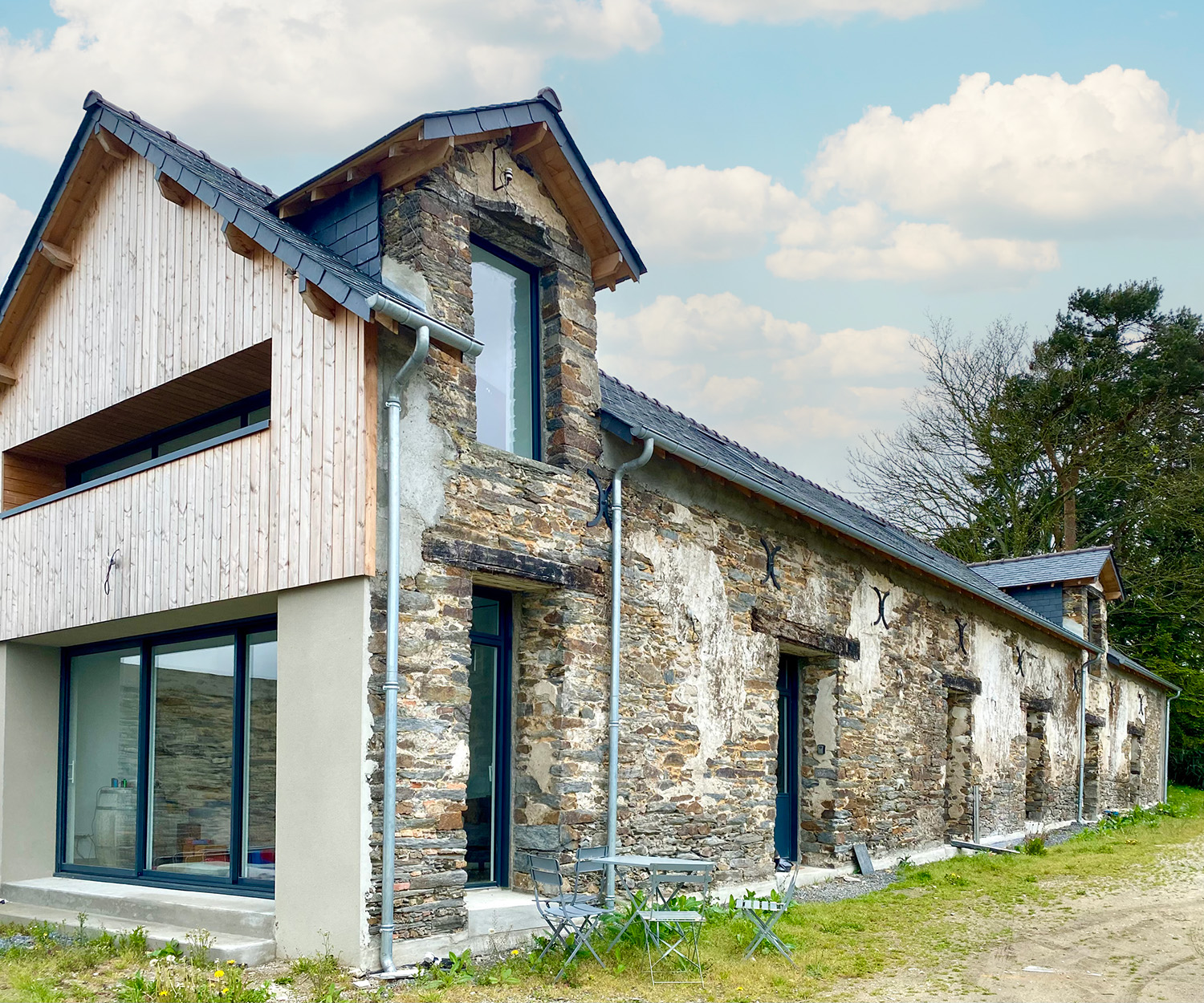 Rénovation d’une maison ancienne près de Nantes (44)