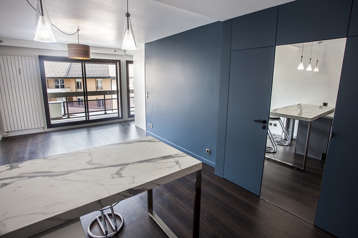 Rénovation d’appartement à Divonne-les-Bains (01)