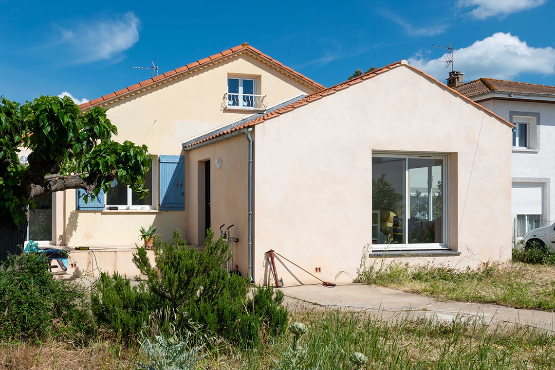 Extension d’un pavillon à Béziers (34)