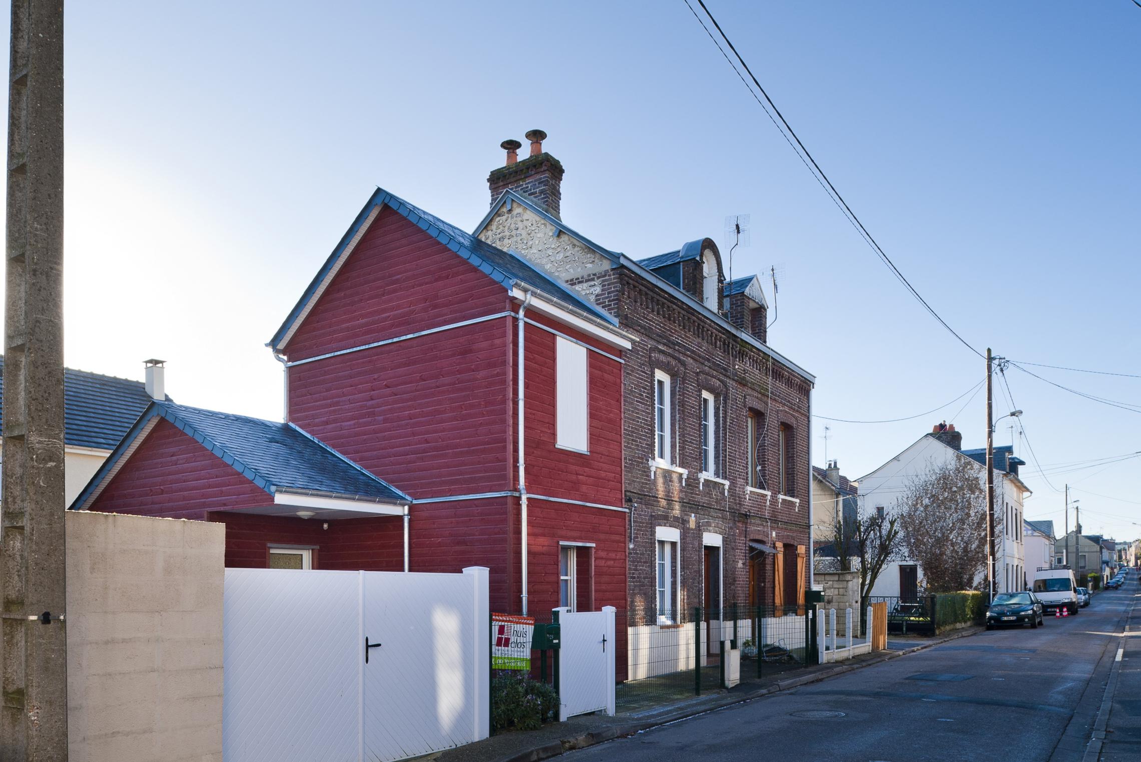 Extension maison bois Rouen (76)
