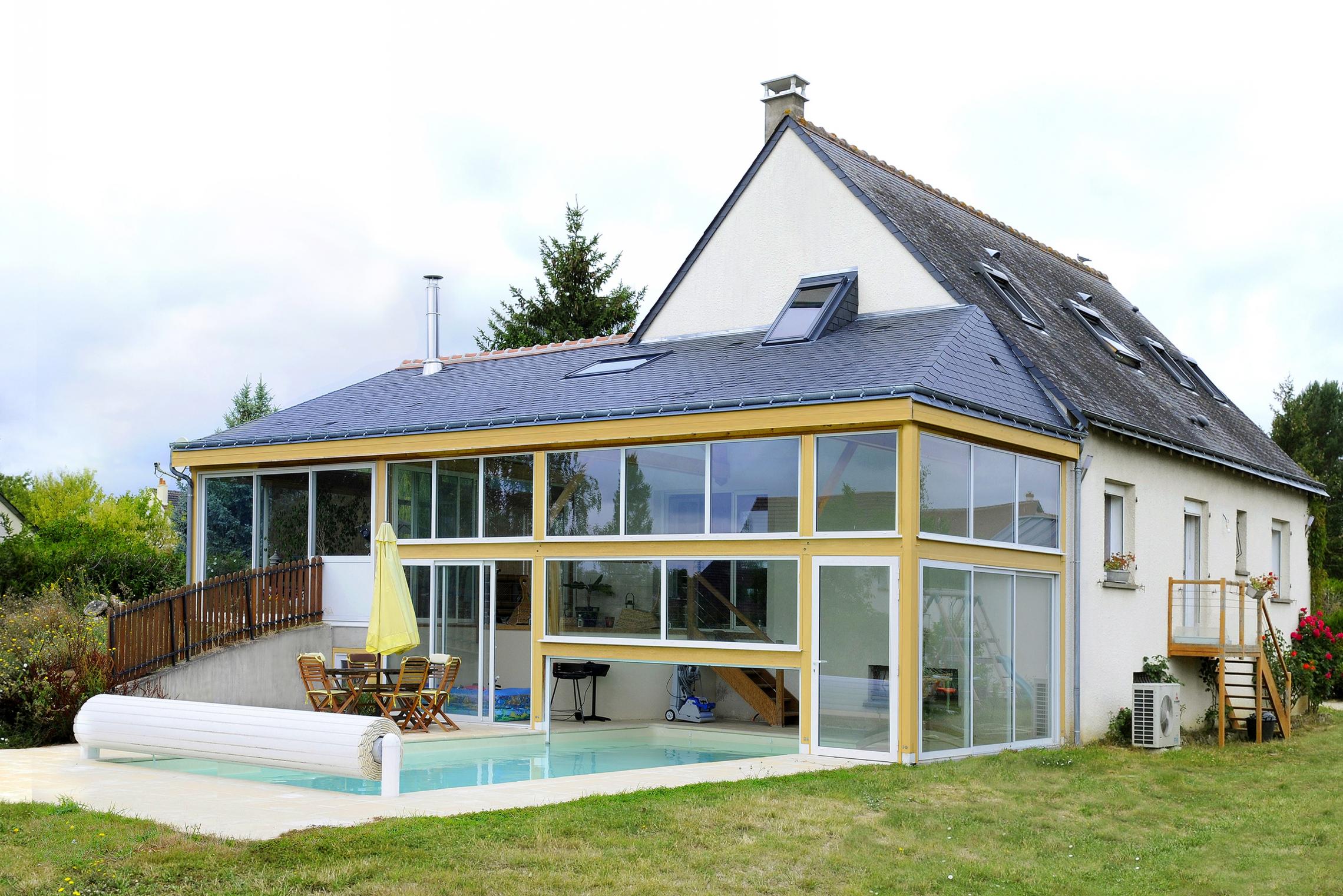 Extension maison bois Indre et Loire (37)