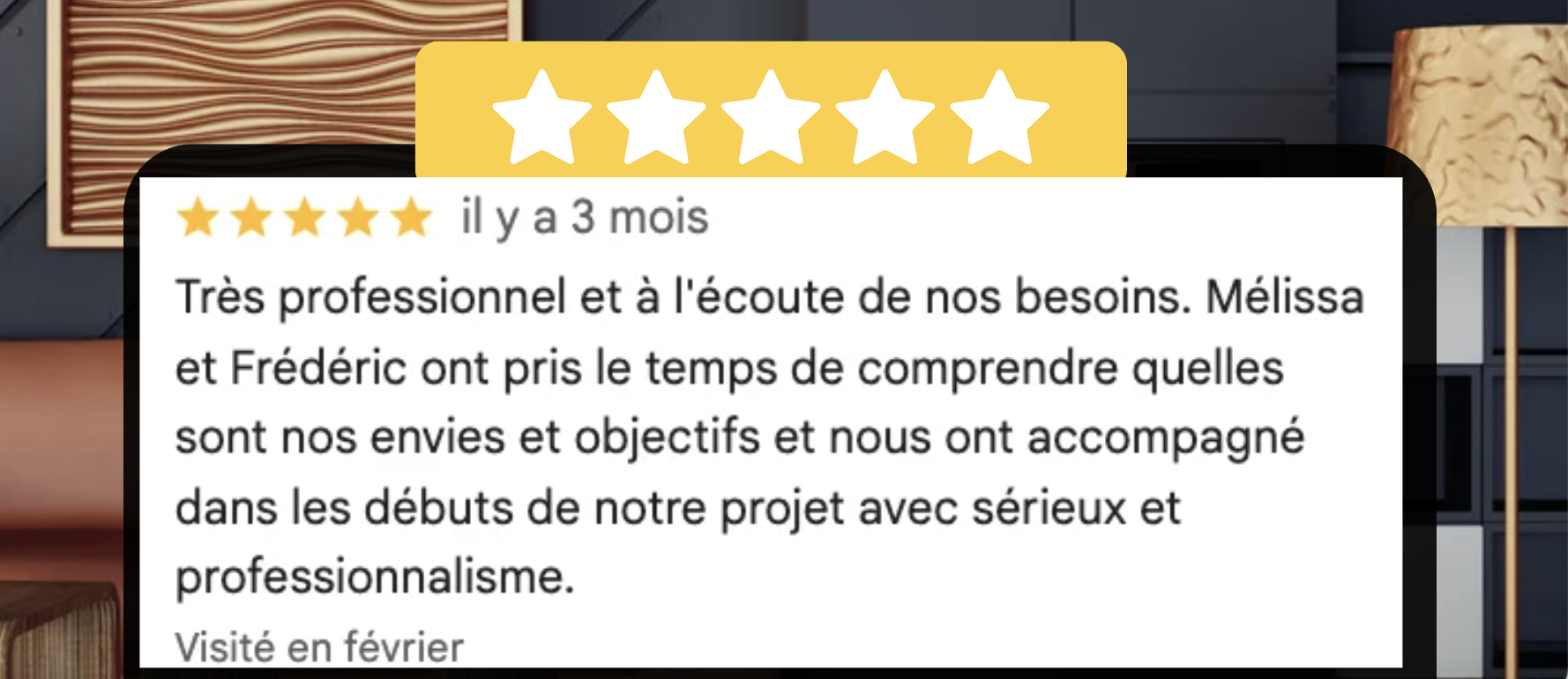 La satisfaction de nos clients est notre plus belle réussite ! 🌟