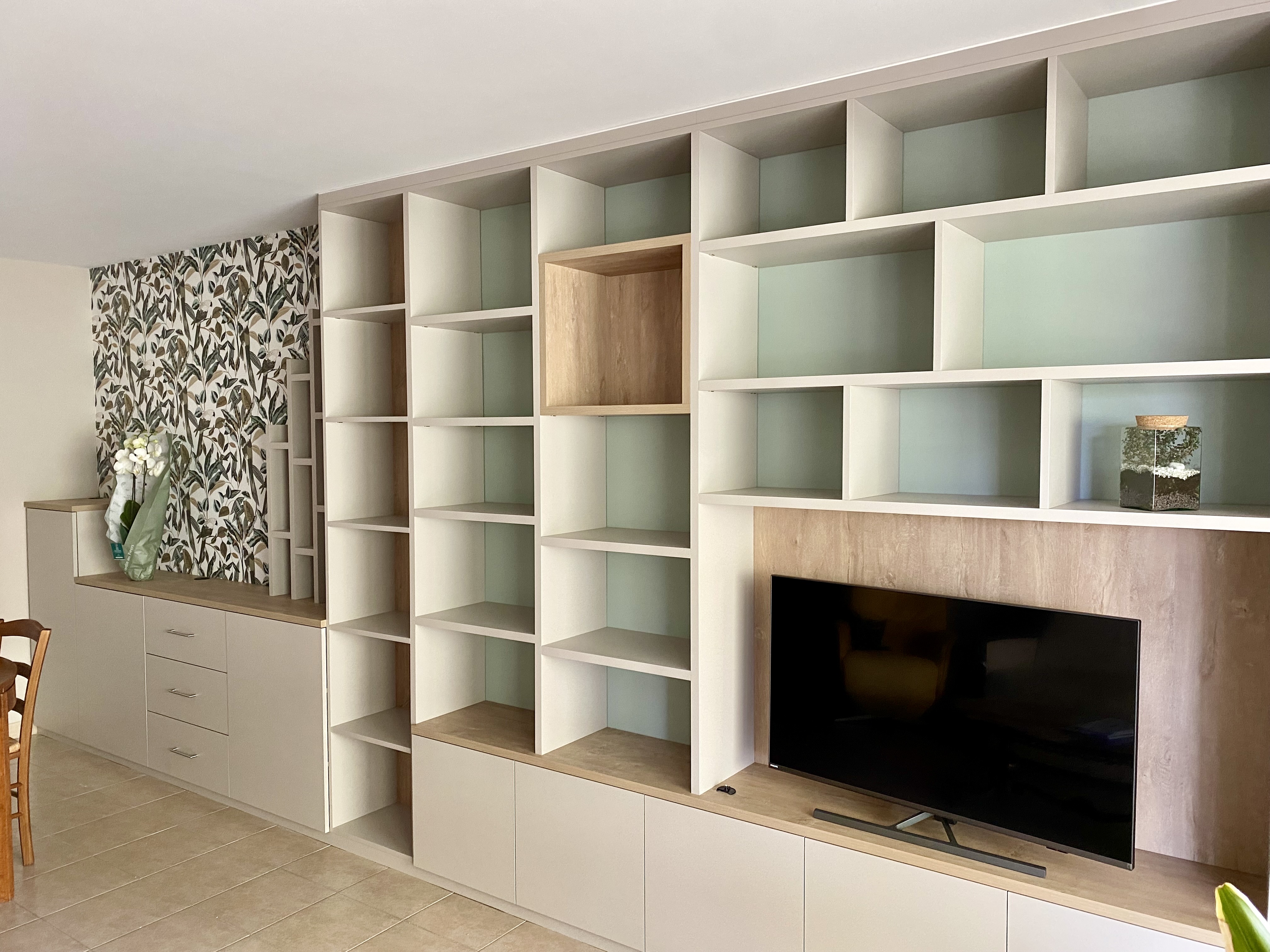 Un meuble sur-mesure pratique et élégant