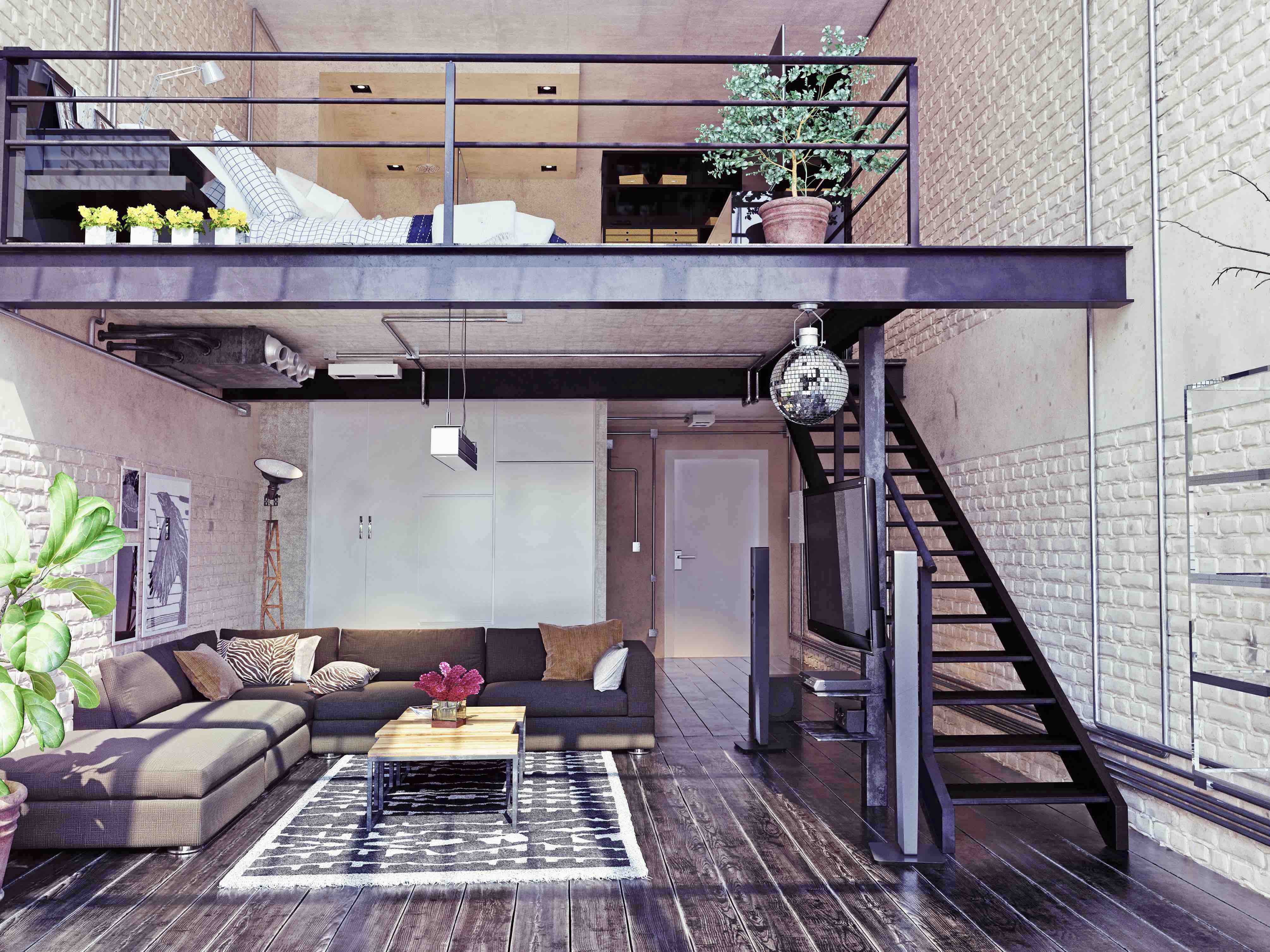 Aménagement de loft : structurer les espaces sans forcément tout cloisonner