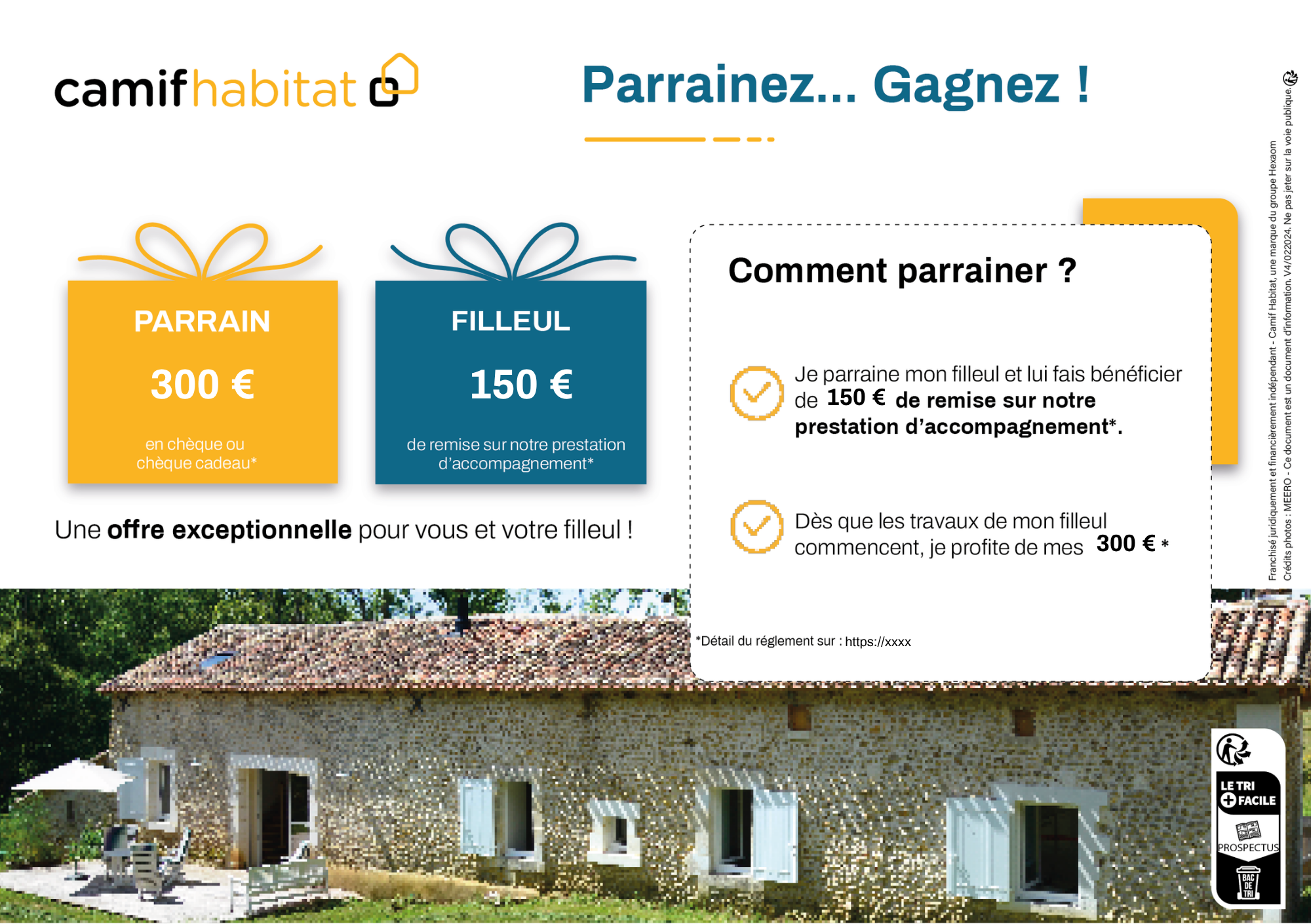 Règlement du parrainage