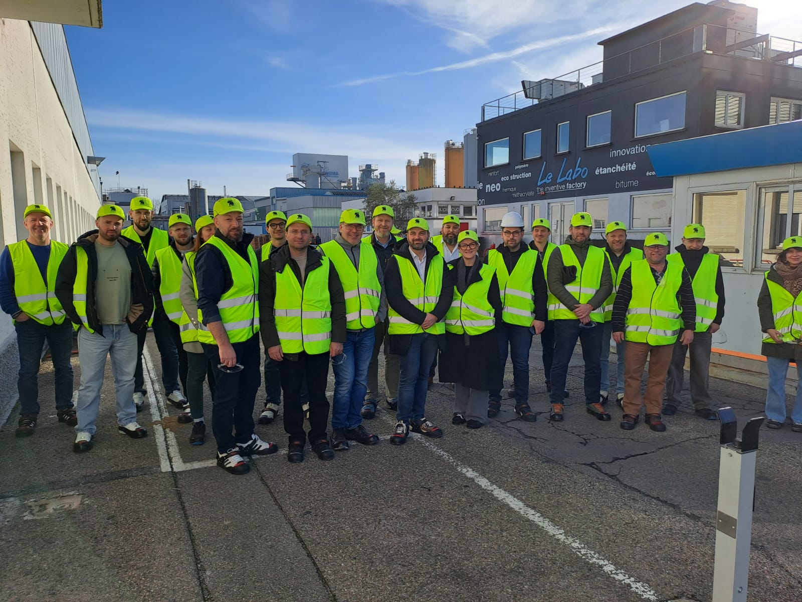 Une belle journée d'échanges chez Soprema Group à Strasbourg 🤝
