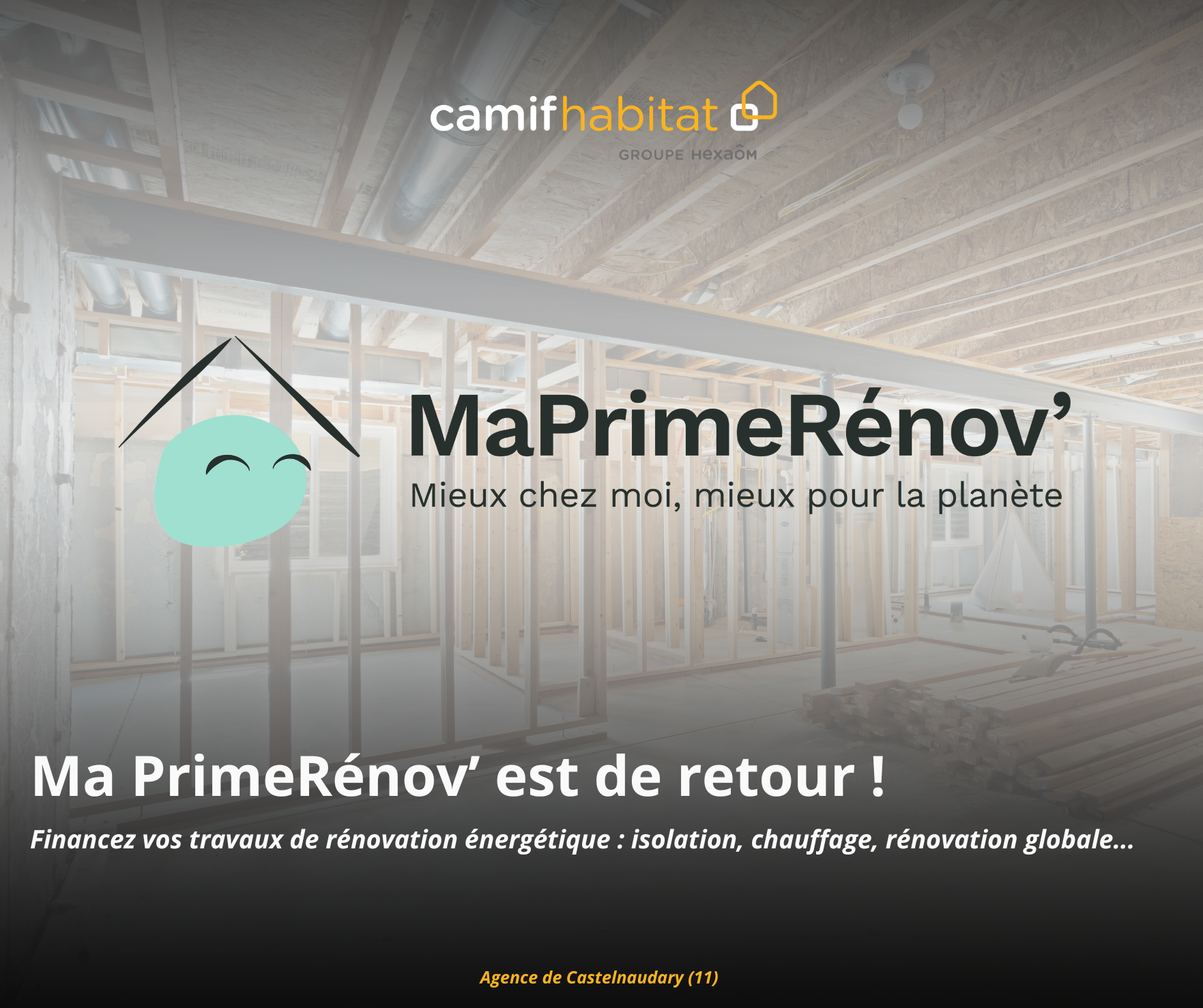 MaPrimeRénov’ est officiellement de retour.