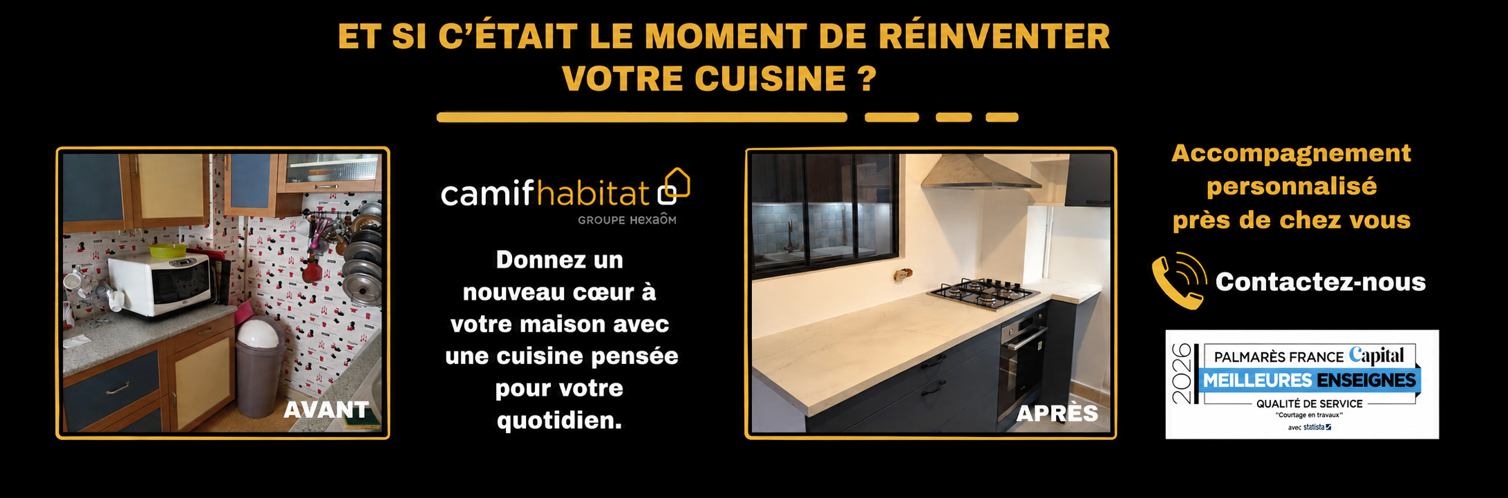 Et si c'était le moment de réinventer votre cuisine ?