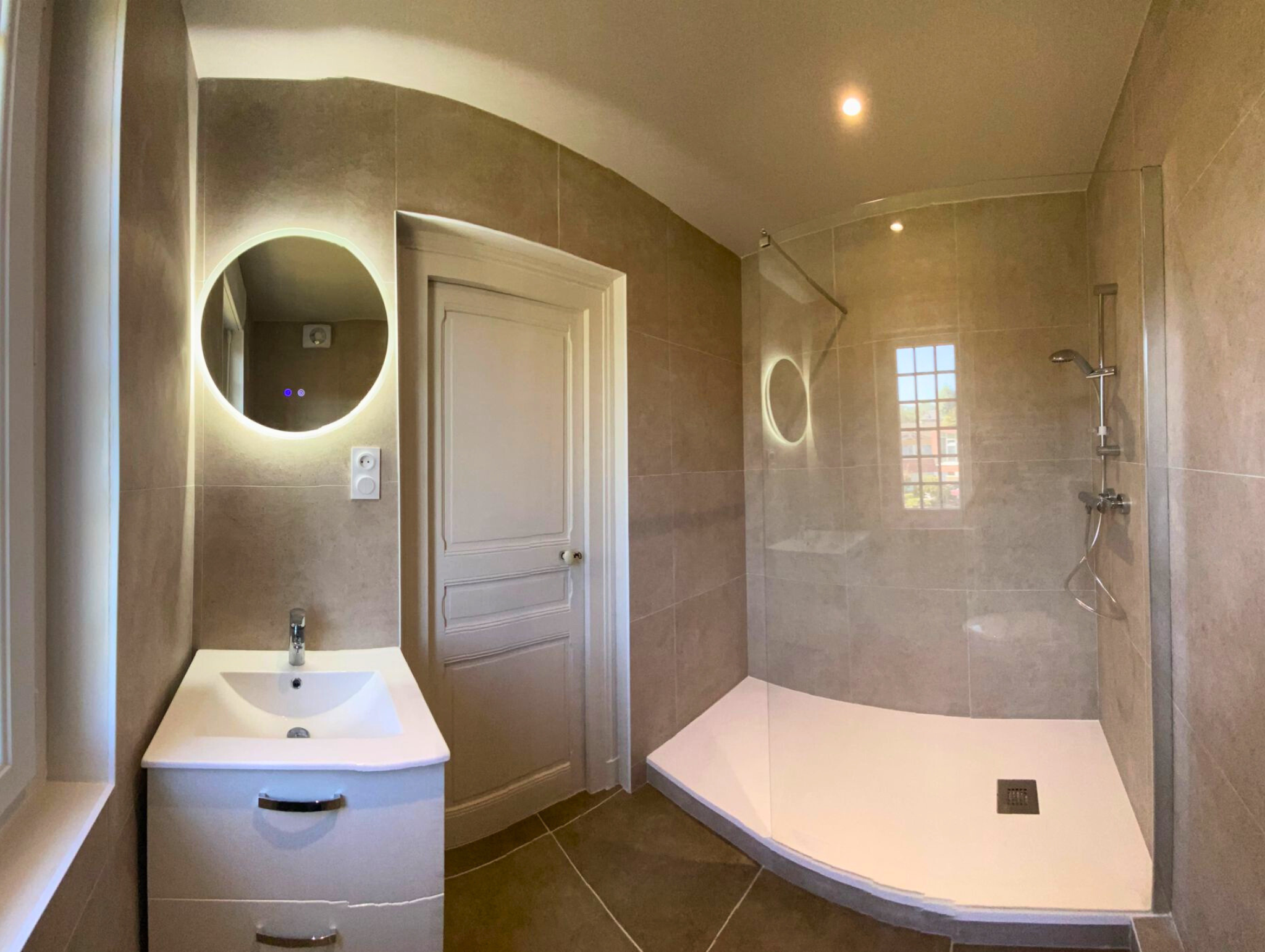 Rénovation d’une salle de bain à Houlgate (14)