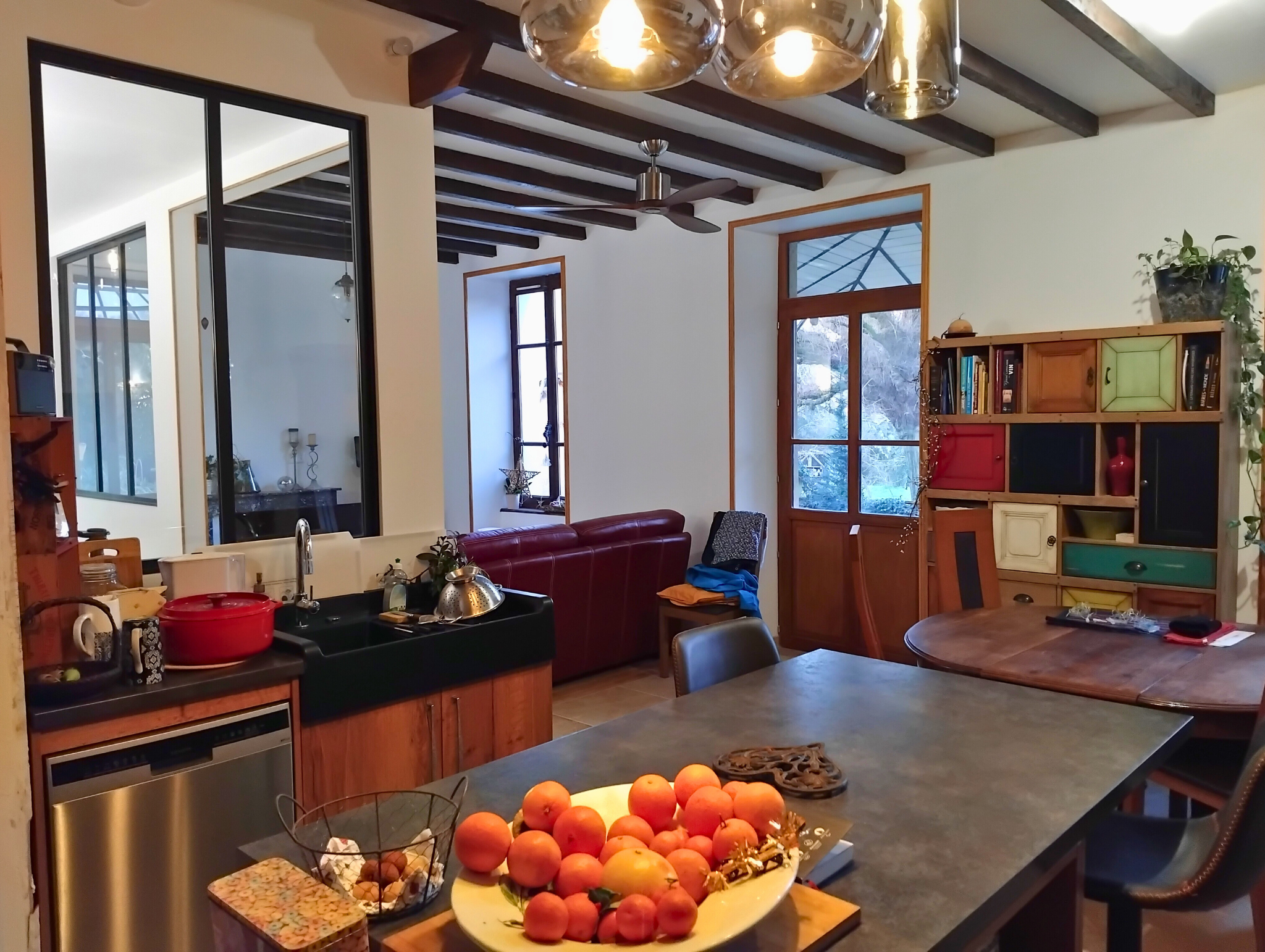 Réaménagement partiel d’une maison à Agnin (38)