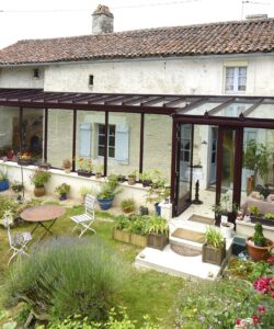 Véranda sur terrasse existante avec Camif Habitat