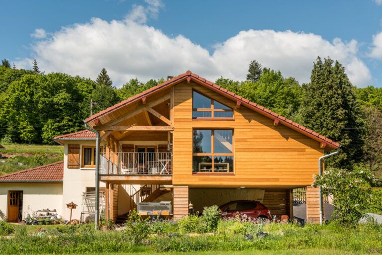 Extension maison bois Belfort (90)