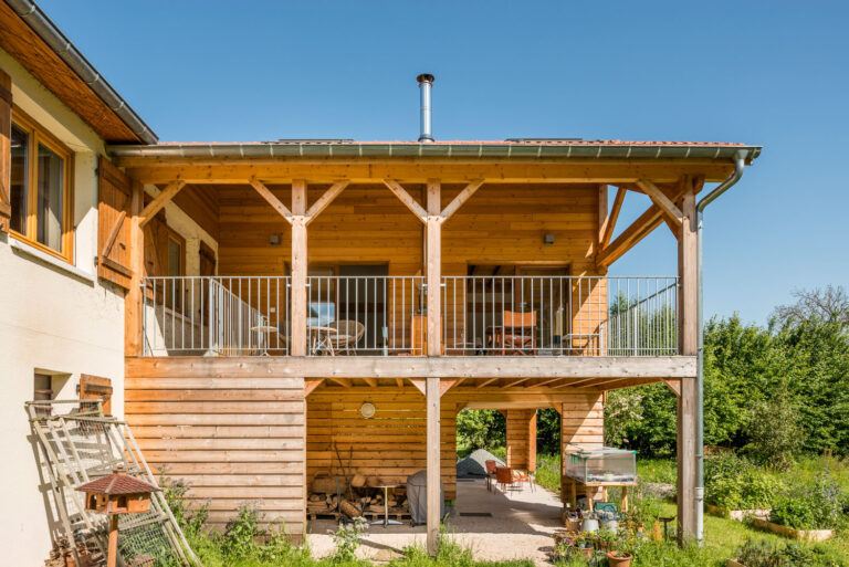 Extension maison bois Belfort (90)