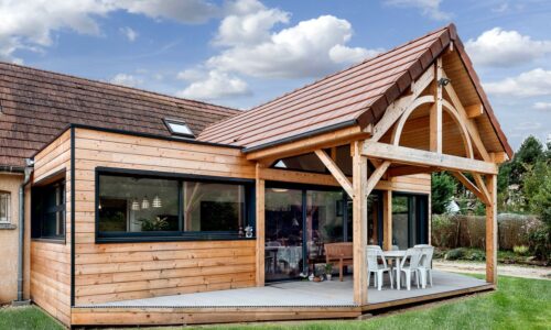 Créer une extension de maison en bois de 20m²