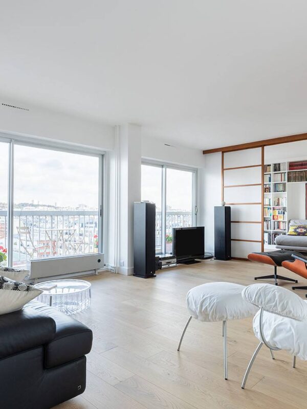 Rénovation d’un appartement et création d’une CDthèque à Paris (75)