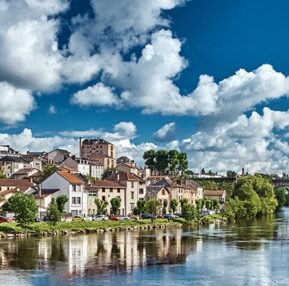 Vienne,River,,Limoges,,France