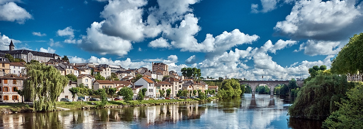 Vienne,River,,Limoges,,France