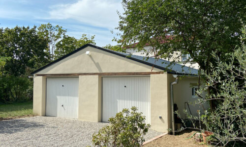 Garage double : la construction d'un garage double de A à Z