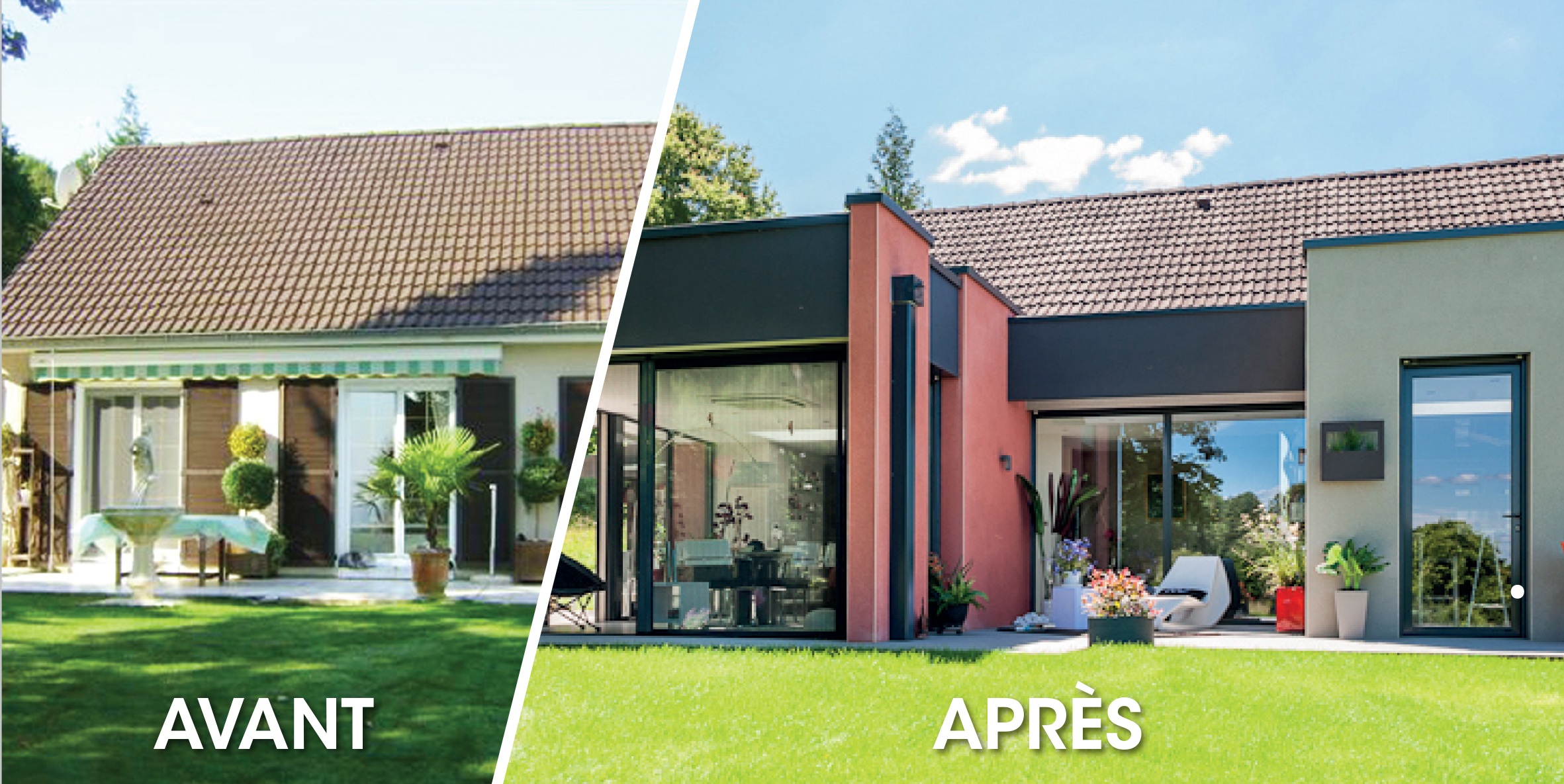 Extension et agrandissement de maison plain pied - Camif Habitat