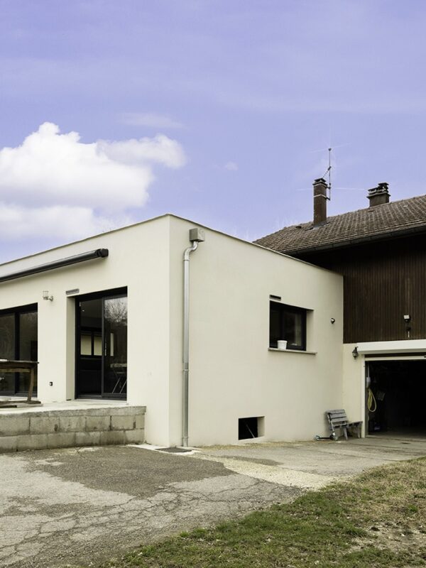 Extension d'une maison à Versonnex (01)