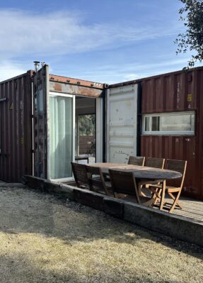 Transformation de container en maison atypique à Nîmes (30)