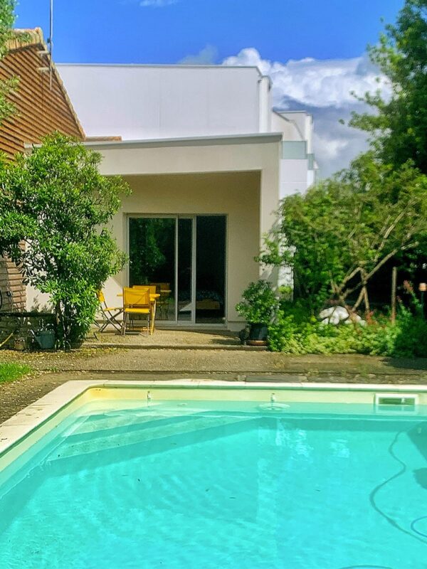 Extension à ossature bois d’une maison à La Rochelle (17)