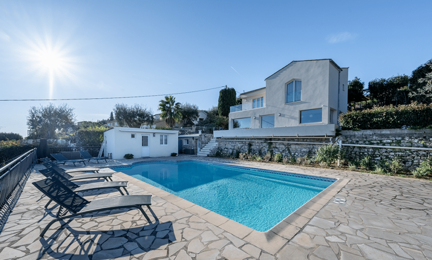 Rénovation et extension d’une maison à Vallauris (06)