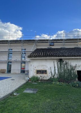 Rénovation d’une toiture d’une maison ancienne près de Mâcon (71)