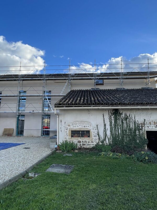 Rénovation d’une toiture d’une maison ancienne près de Mâcon (71)