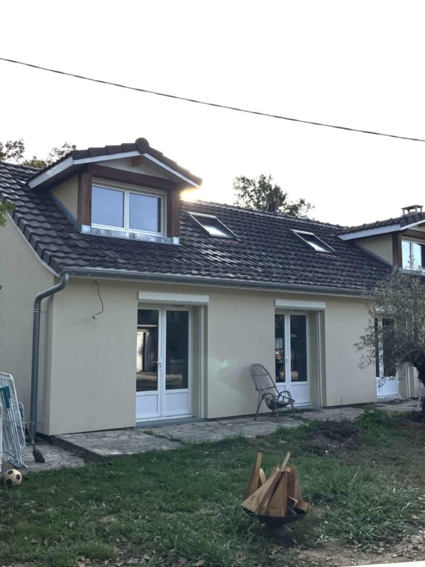 Rénovation et extension d'une maison près de Bergerac (24)