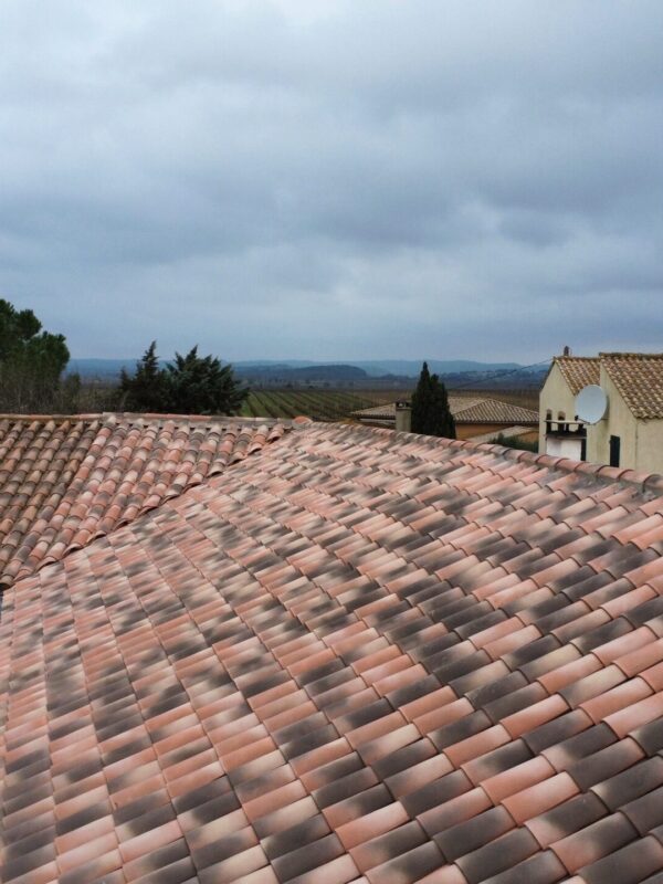 Rénovation complète de la toiture d'une ferme près de Castelnaudary (11)