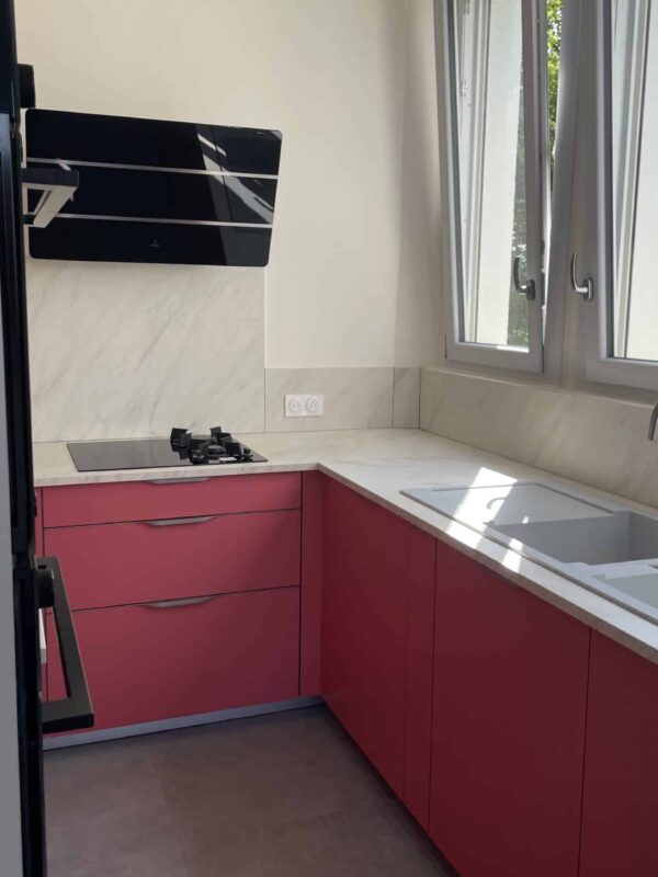 Rénovation complète d'une cuisine du début du 20e siècle à Mâcon (71)