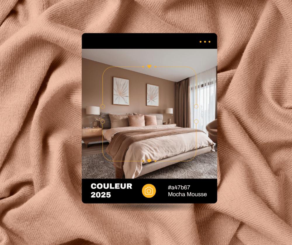 Mocha Mousse : la couleur Pantone de l’année 2025 s’invite dans votre intérieur !