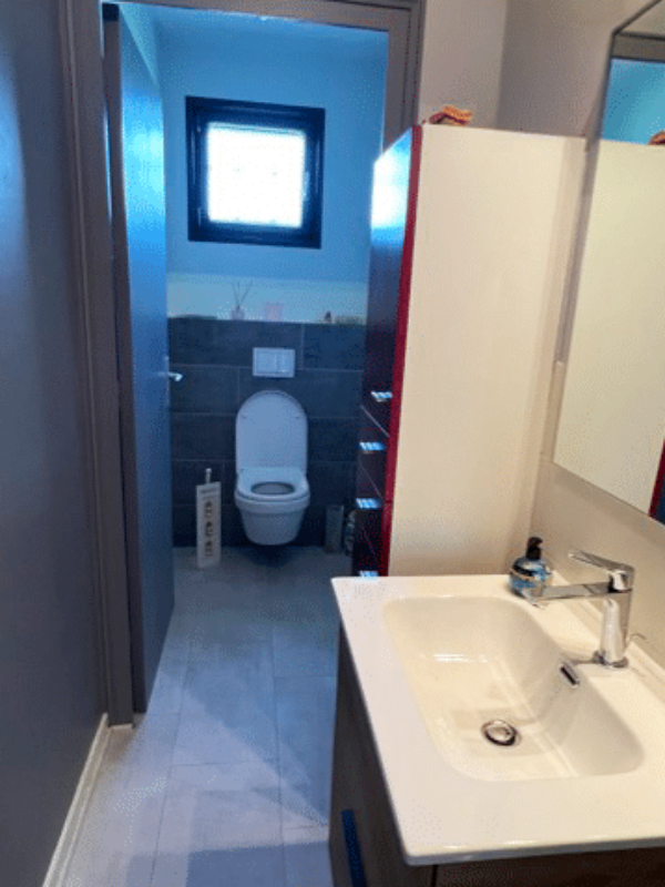 Création d’une salle de bain et d’une buanderie accessibles à Lantriac (43)