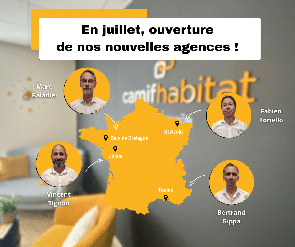 Camif Habitat se développe : de nouveaux franchisés à la tête de leurs agences !