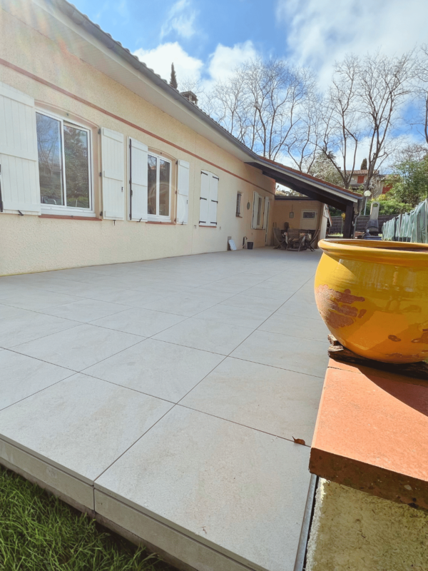 Rénovation d’une terrasse à Auzeville-Tolosane (31)