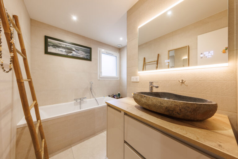 miroir led salle de bain