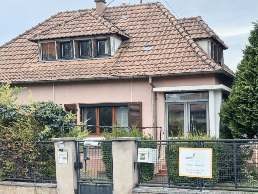 Création de deux appartements indépendants dans une maison à Rouffach (68)