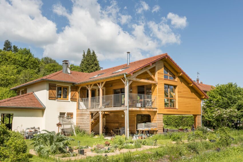 Extension maison bois Belfort (90)