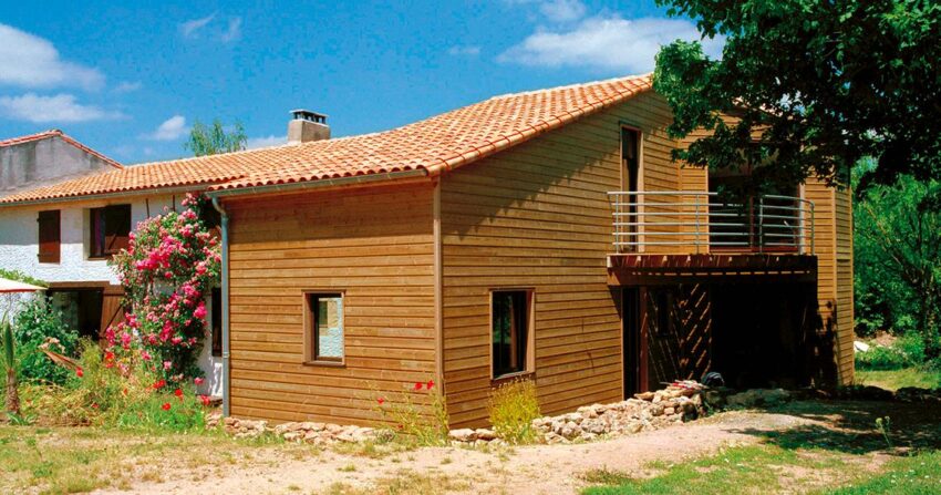 Extension maison bois Niort (79)