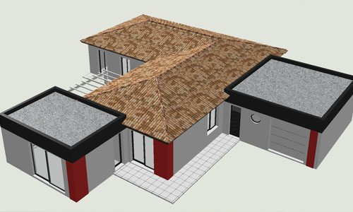 extension toit plat