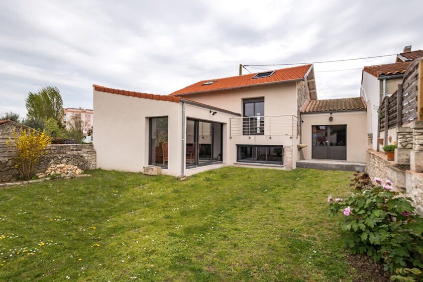 Agrandissement de maison traditionnelle à La Rochelle (17)
