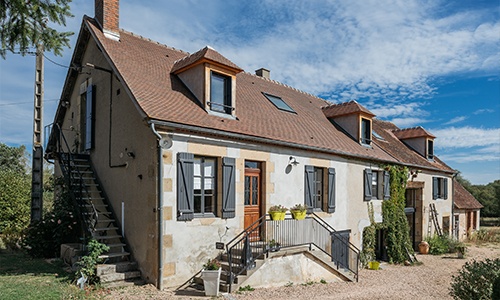 Rénovation d'une maison de campagne pour en faire un gite