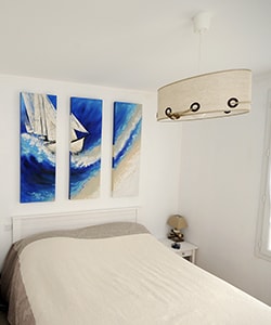 Une chambre style bord de mer