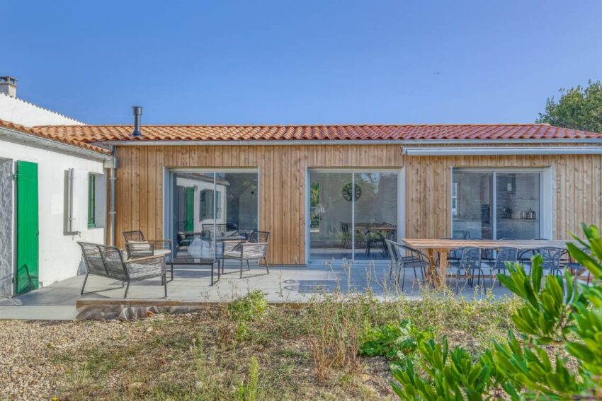 Extension d’une maison en bois à l’Ile d’Oléron (17)